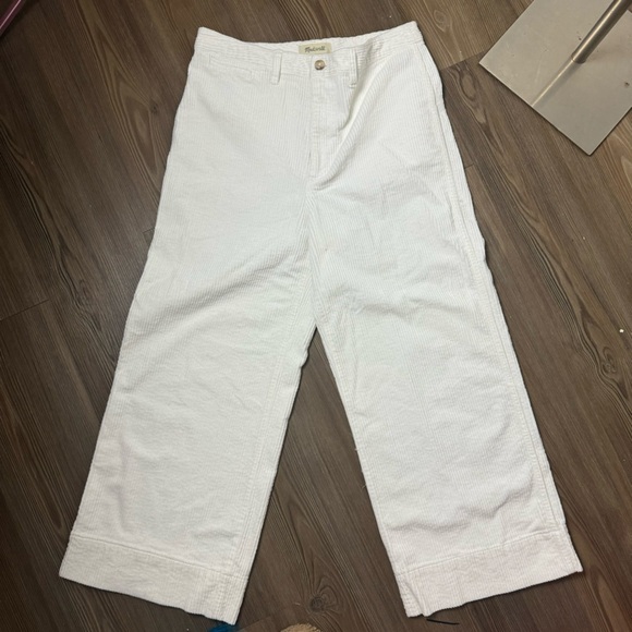 Madewell Emmett Wide Leg Corduroy Pant Medium - Picture 3 of 5